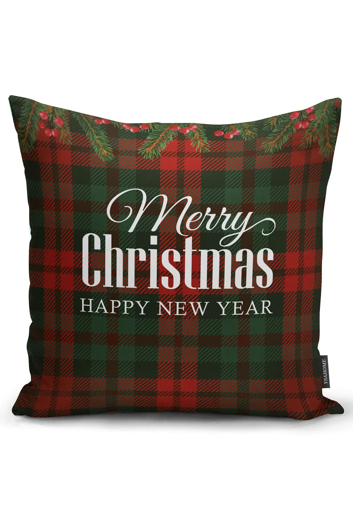 

One Side Digital Print Custom Design Christmas Theme Decorative Modern Pillow decorate Pillow Case Hidden Zipper