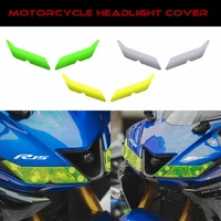 mtkracing for yamaha r15 v3 0 2017 2021 motorcycle headlight protective cover screen acrylic lamp sheet