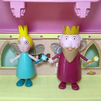 anime figure ben and holly dolls little kingdom figurines royal family collect magic wand action figure pvc model children toys