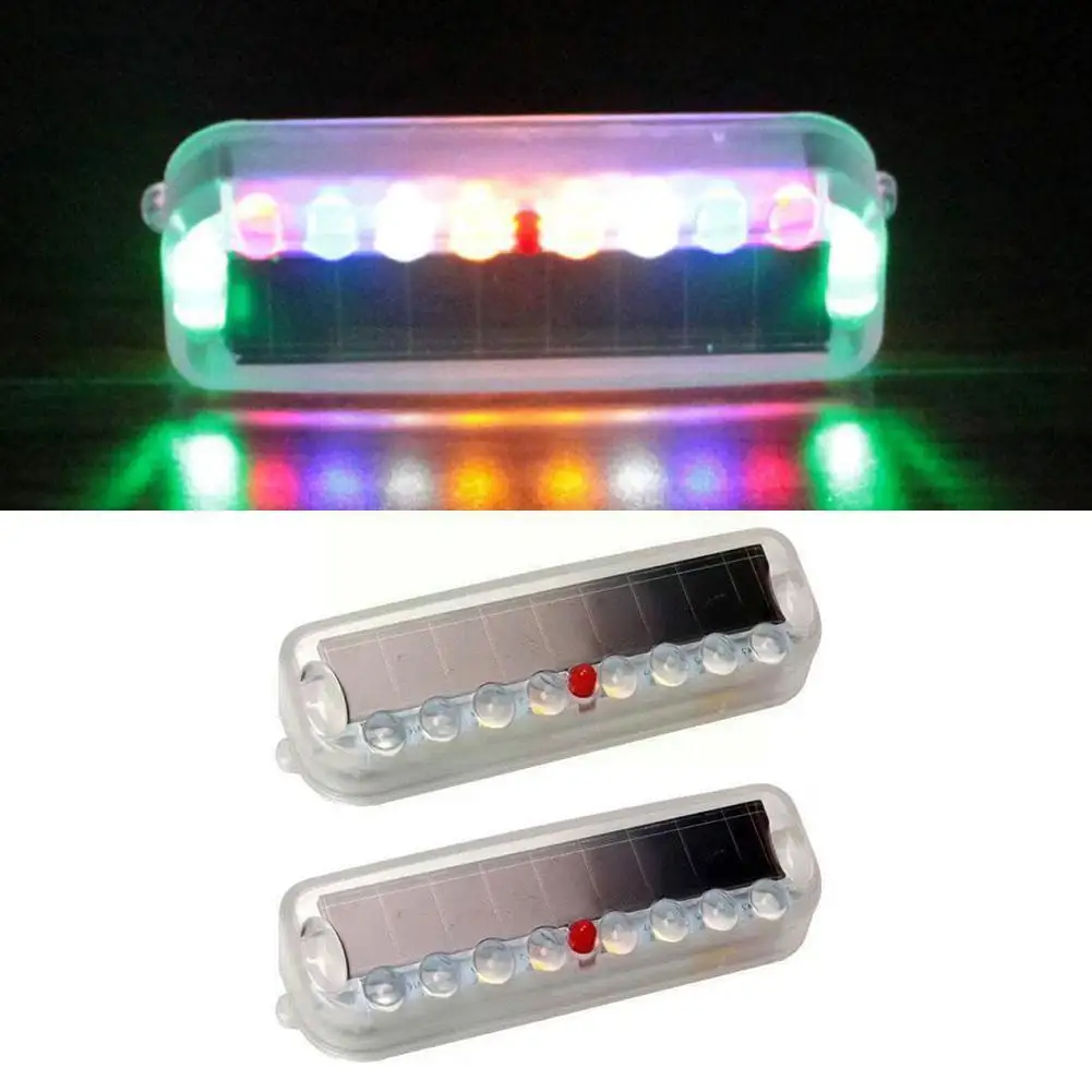 

2 шт., Автомобильные светодиодные ламсветильник на солнечной батарее