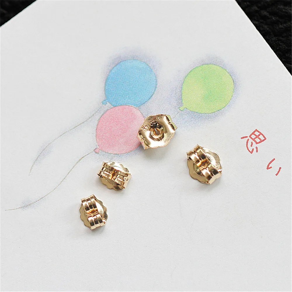 

American 14K gold Filled small medium large earplugs and Ear Plugs 1 pair of DIY Earrings accessories