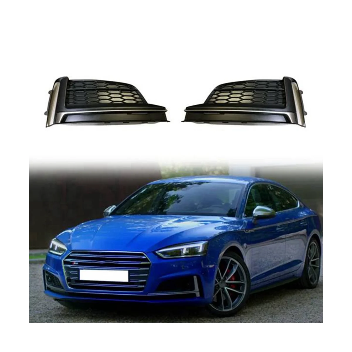 Бампер для Audi A5 Sport S5 Sline 2017-2020