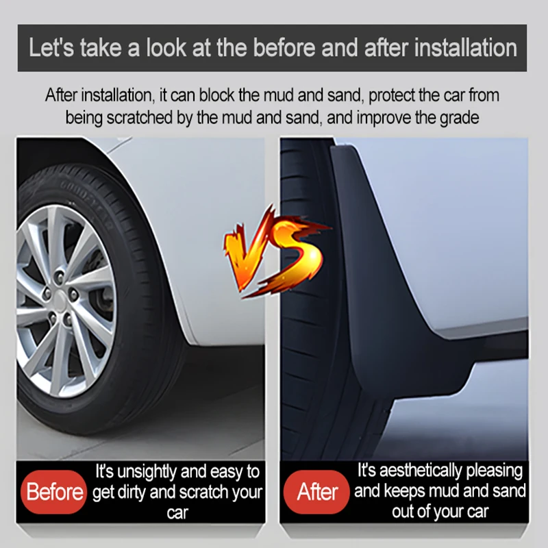 4 шт. автомобильные брызговики для Lixiang Li Mega 2024 2025 передние и задние щитки крылья