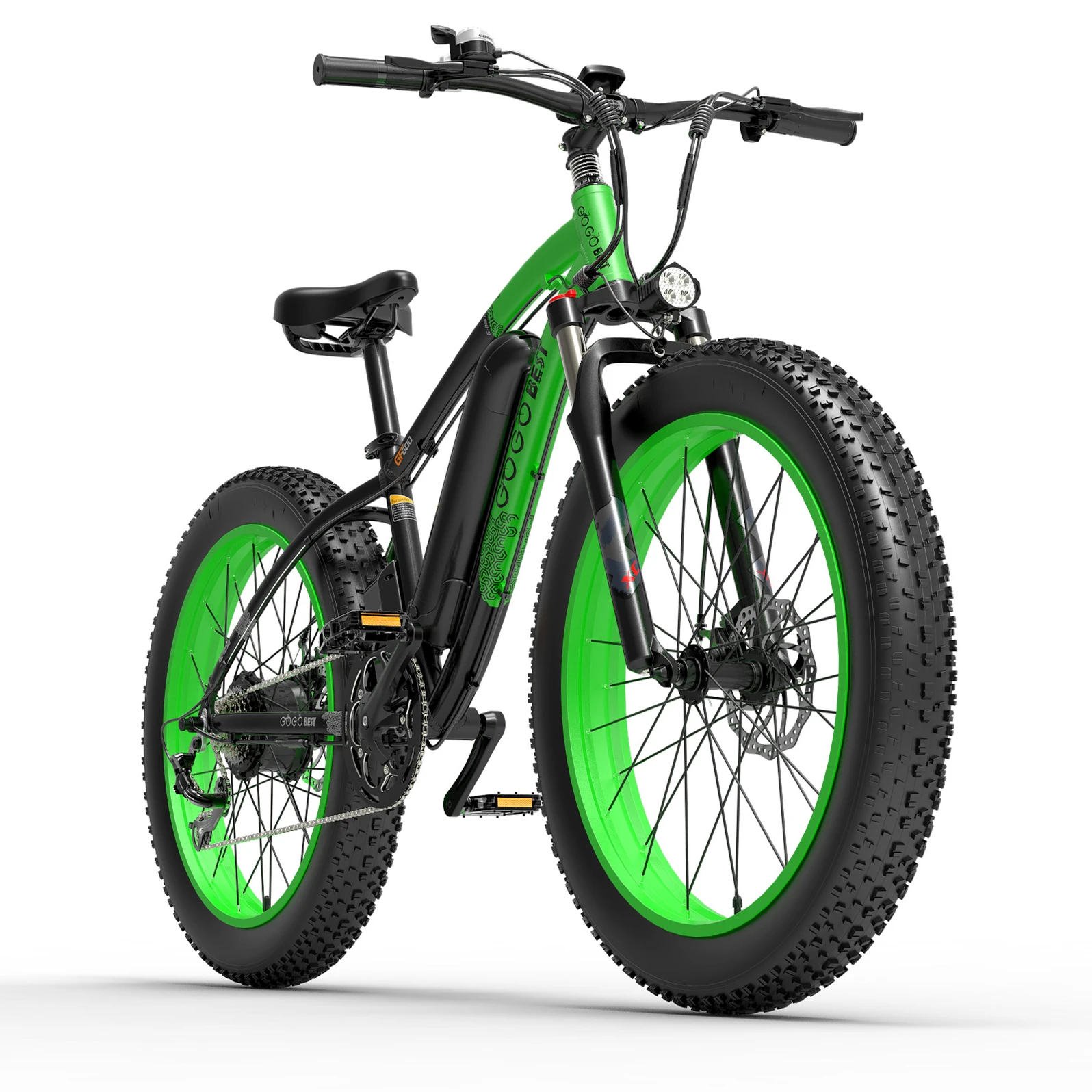 

SHIP FROM US Warehouse GF600 1000W Electric Bike 26"×4.0 Tire Fat ebike Snow Bikes 48V 13AH Electric Bicycle Max Speed 40km/h
