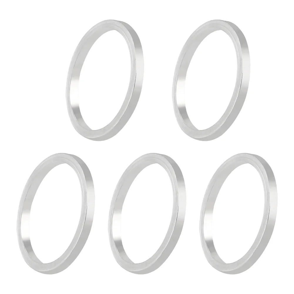 

5pcs Nail Washer Bicycle Chainring Bolt Spacers Washer Spocket Single Double Speed 1/2mm Cranksets Bicycle Accessories