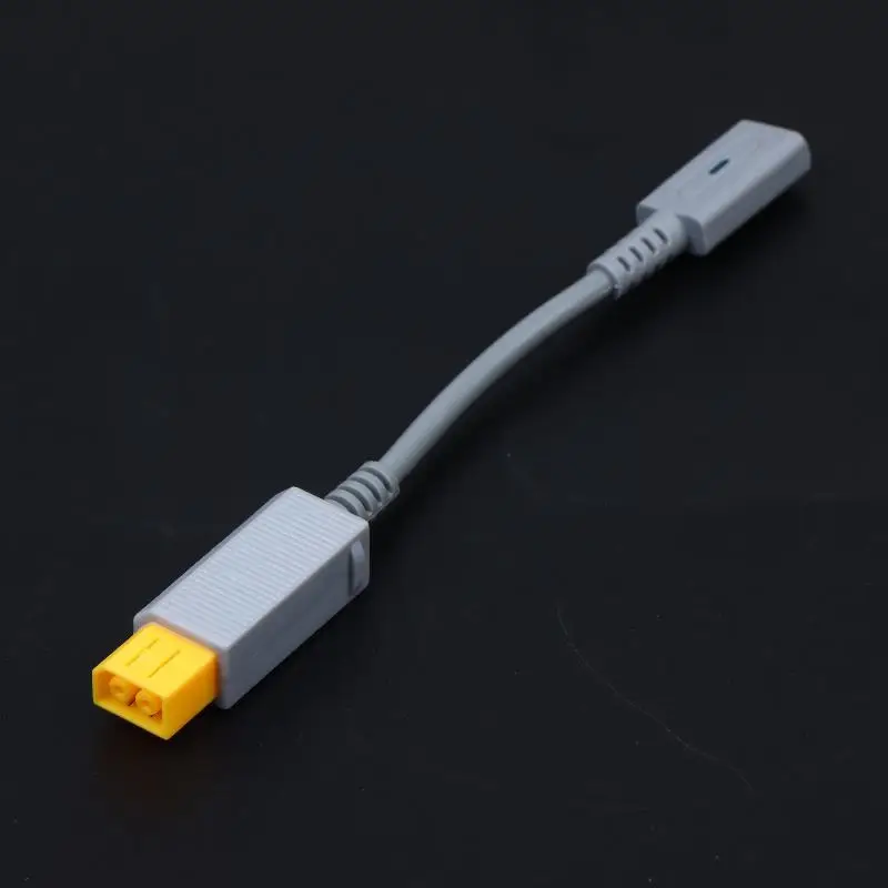 Фото Кабель-адаптер питания Type-C (12 см) для Wii U с поддержкой PD, кабель для зарядки консоли Wii U, шнур питания №2