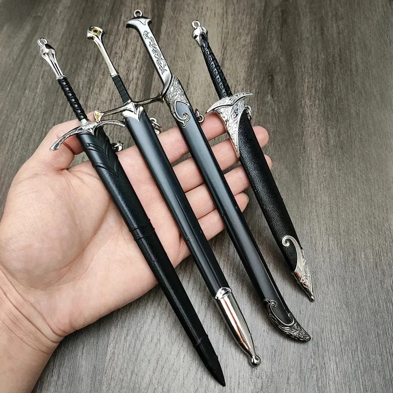 22 см Narthil Glamdring Aragorn брелок в виде меча Elves Anduril средней земли Властелин