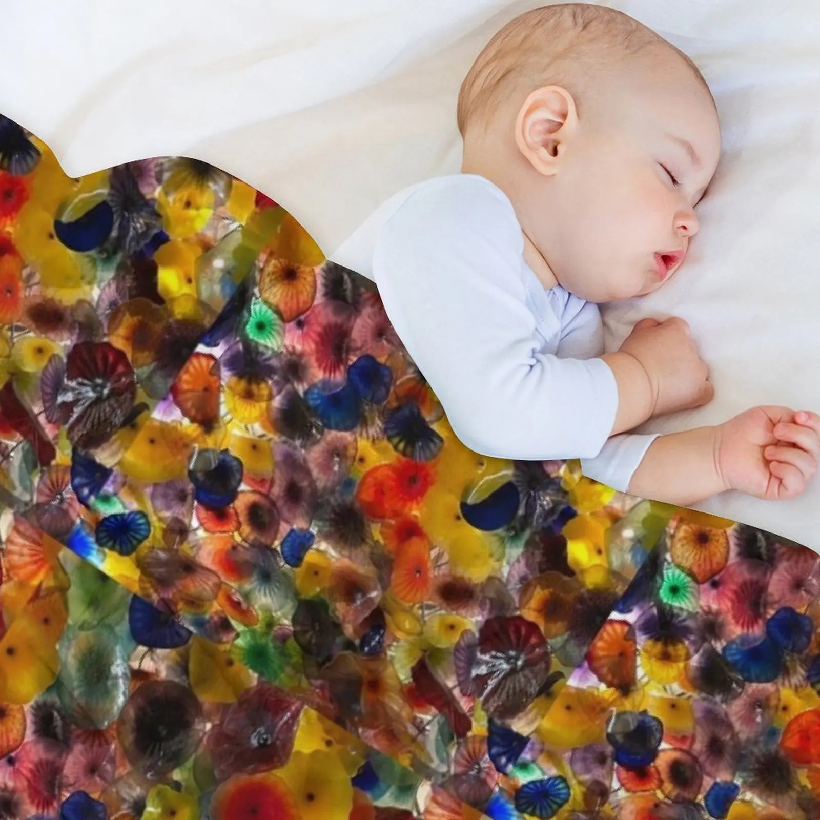 Художественное одеяло с цветами Лас-Вегаса Белладжо Чихули Фиори комкак