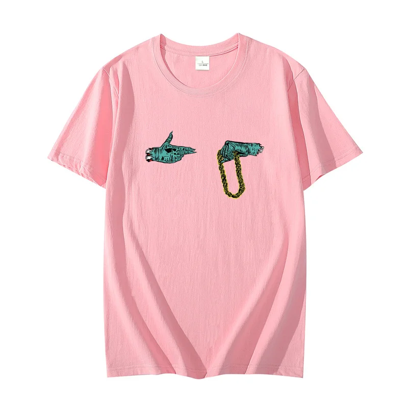 Футболка мужская оверсайз с графическим принтом, хлопковая тенниска с надписью s Run The Jewels Rap Supergroup, летняя одежда Футболка мужская оверсайз с графическим принтом, хлопковая тенниска с надписью s Run The Jewels Rap Supergroup, летняя одежда