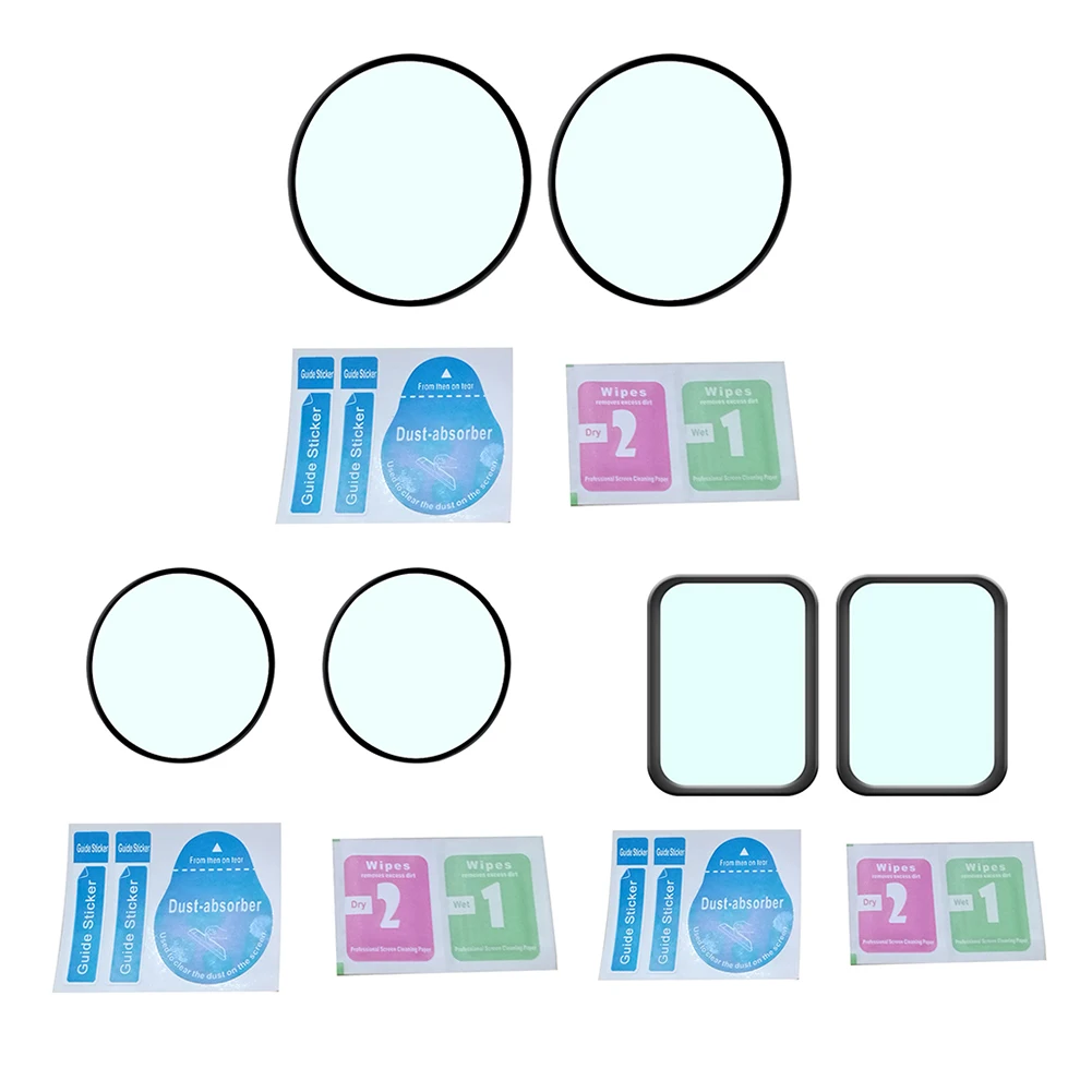 

2 шт., защитная пленка для экрана смарт-часов