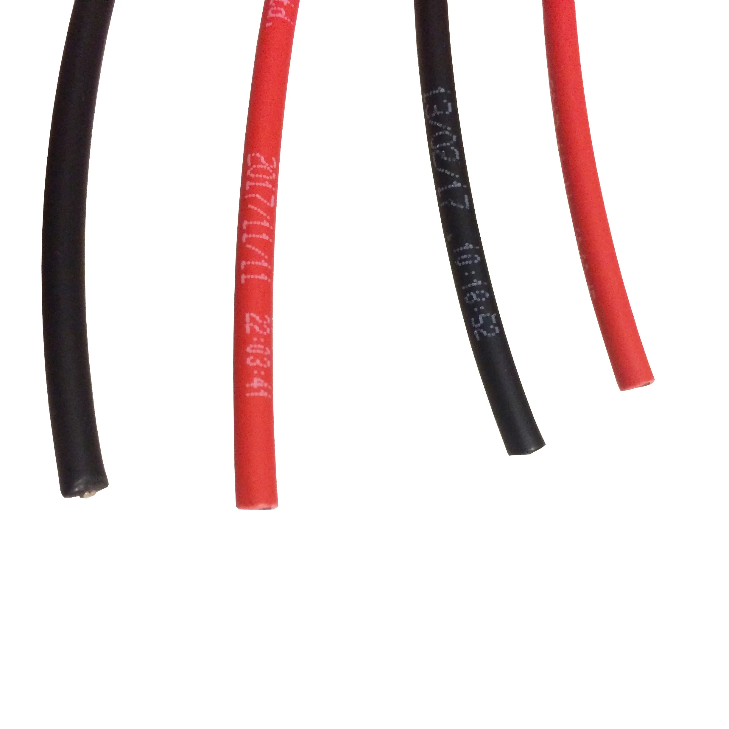 Кабели для солнечных панелей черные + красные с ПВХ изоляцией 10/12/14AWG 6 мм 2/ 4 2/2 5 мм2