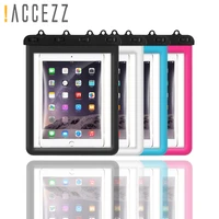 accezz ipx8 tablet waterproof case for ipad mini air kindle samsung mipad23 huawei diving swimming dry bag water proof cover