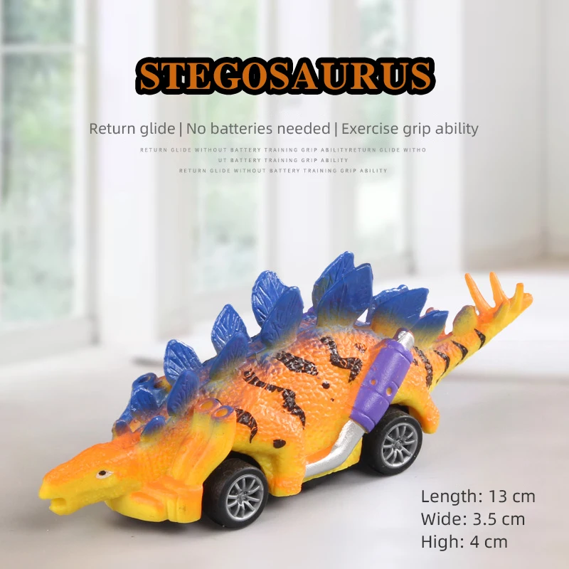 

Children's Dinosaur Car Toy Pull Back Car Toys Tyrannosaurus Rex Toys for kids gifts