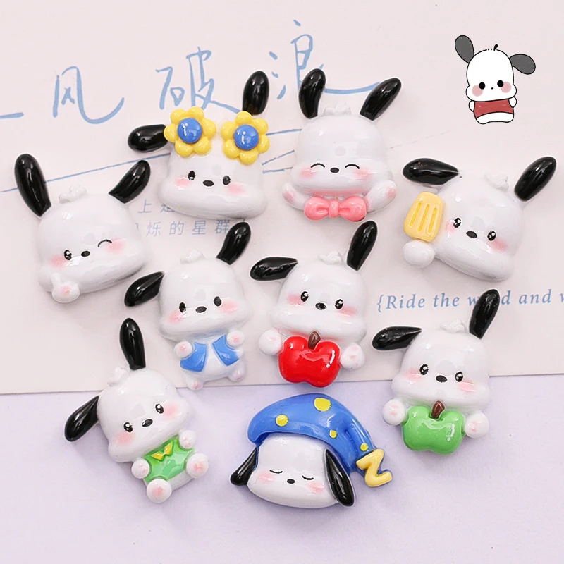 

10 шт. милые аксессуары для рукоделия почтовые аксессуары Аниме Sanrio милые Мультяшные телефонные шпильки для волос коробка для хранения деко...