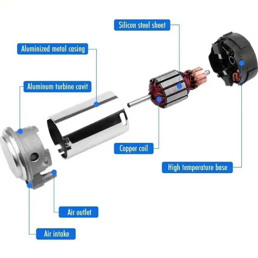 Супер громкий автомобильный компрессор 150 дБ 12 В внешний вид-улитка