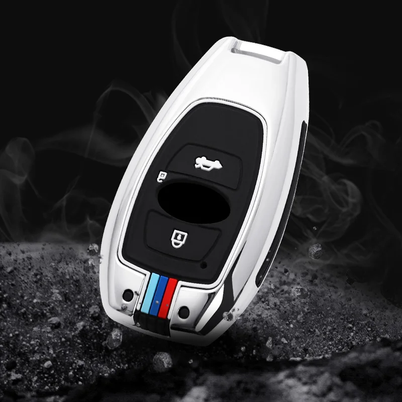 Zinc Alloy Car Key Cover for Subaru Legacy XV Forester Outback BRZ SIT Accessories Auto Remote Shell Case Protector Covers |