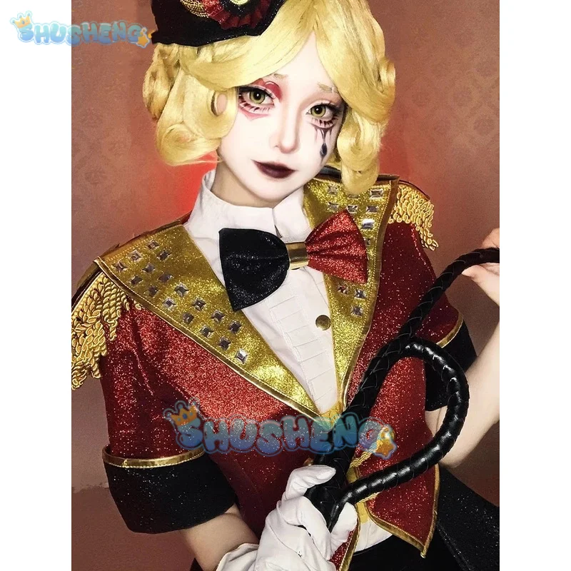 Женский танцор маскарадная игра Маргарета сотовый костюм V головной убор очки