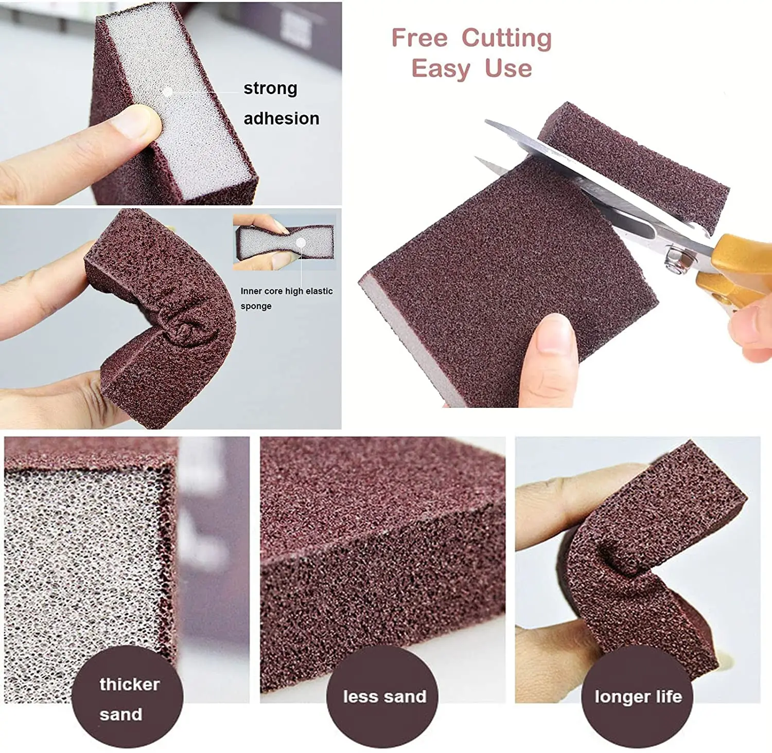 Волшебная губка для удаления ржавчины нано-ластик рандомная посуда кастрюля