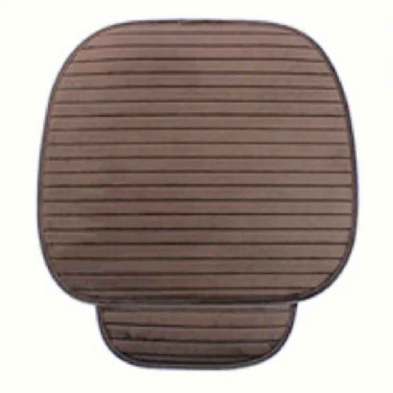 

Теплый чехол на сиденье автомобиля, нескользящий чехол из флока для передних и задних сидений