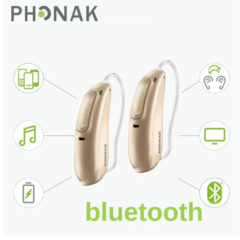 Фото Слуховой аппарат Phonak Audeo M30-13T, цифровой, 8-канальный, RIC, на 13 батареек, с программированием через ПК, Bluetooth и T-образным датчиком №3