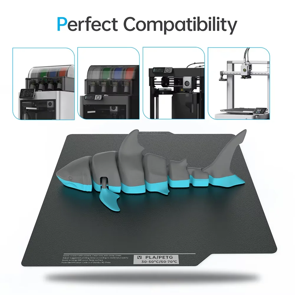 Сборная пластина BIQU Panda CryoGrip покрытие без засоров 257x25 7 мм пружинная сталь