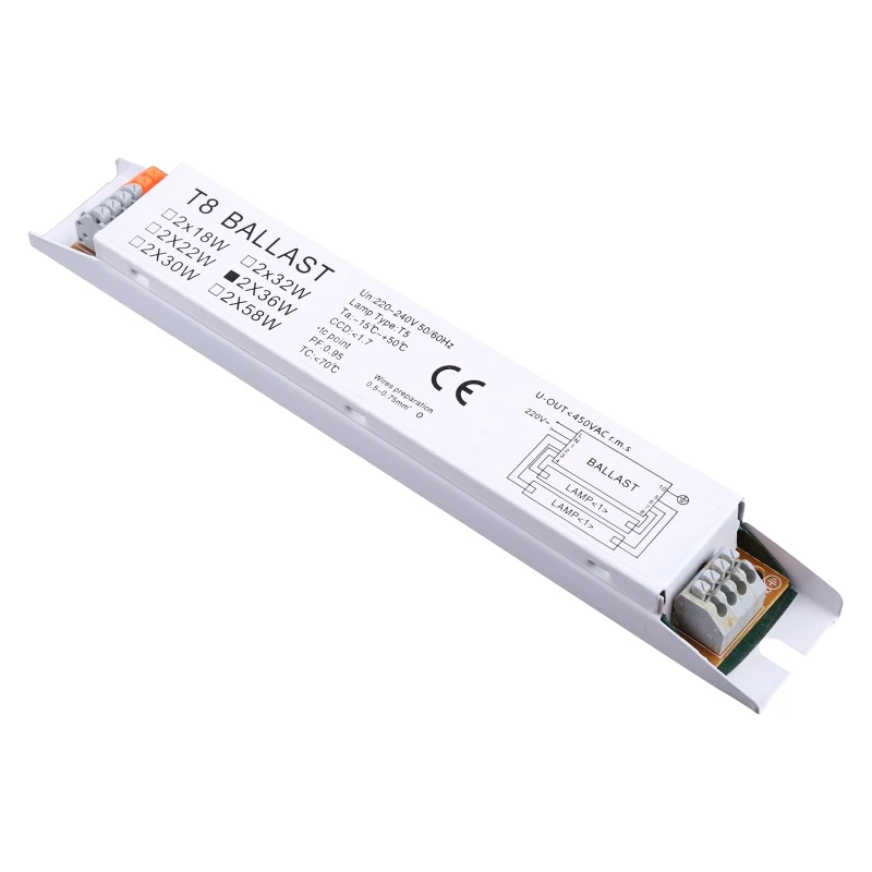 

1Pc Home Electronic Ballast 2x36W T8 Linear Fluorescent Ballast for UV Germicidal , Fluorescent Durable