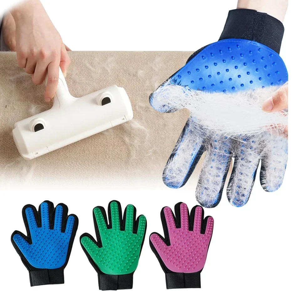 1 шт. перчатка для стрижки кошек и собак