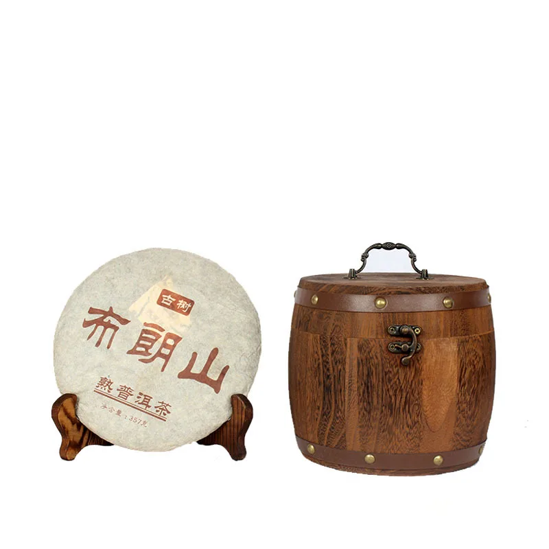 

1pcs Antique Wooden Barrel Storage Box Tea Leaf Coffee Flour Beans For Home Kitchen Wood Tea Barrel Canister Storage Box Bin