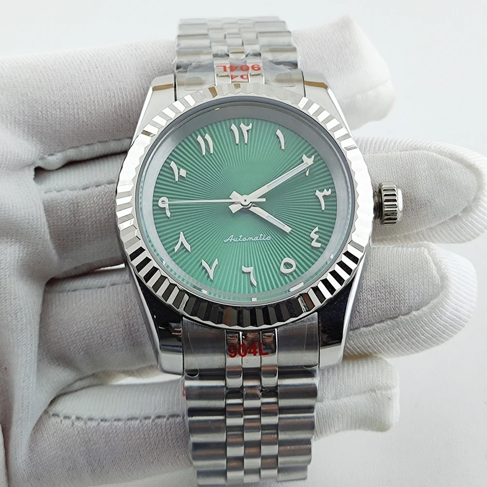 

NH35 Case 36mm/39mm watch Case Arabic dial Man's stainless steel Mechanical Wristwatches Installing NH35 Movement Watch