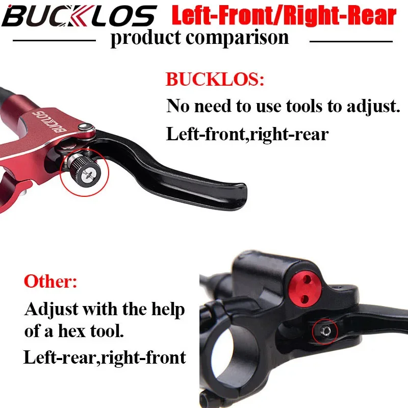 MTB Гидравлические дисковые тормоза Велосипедные передние левые задние правые