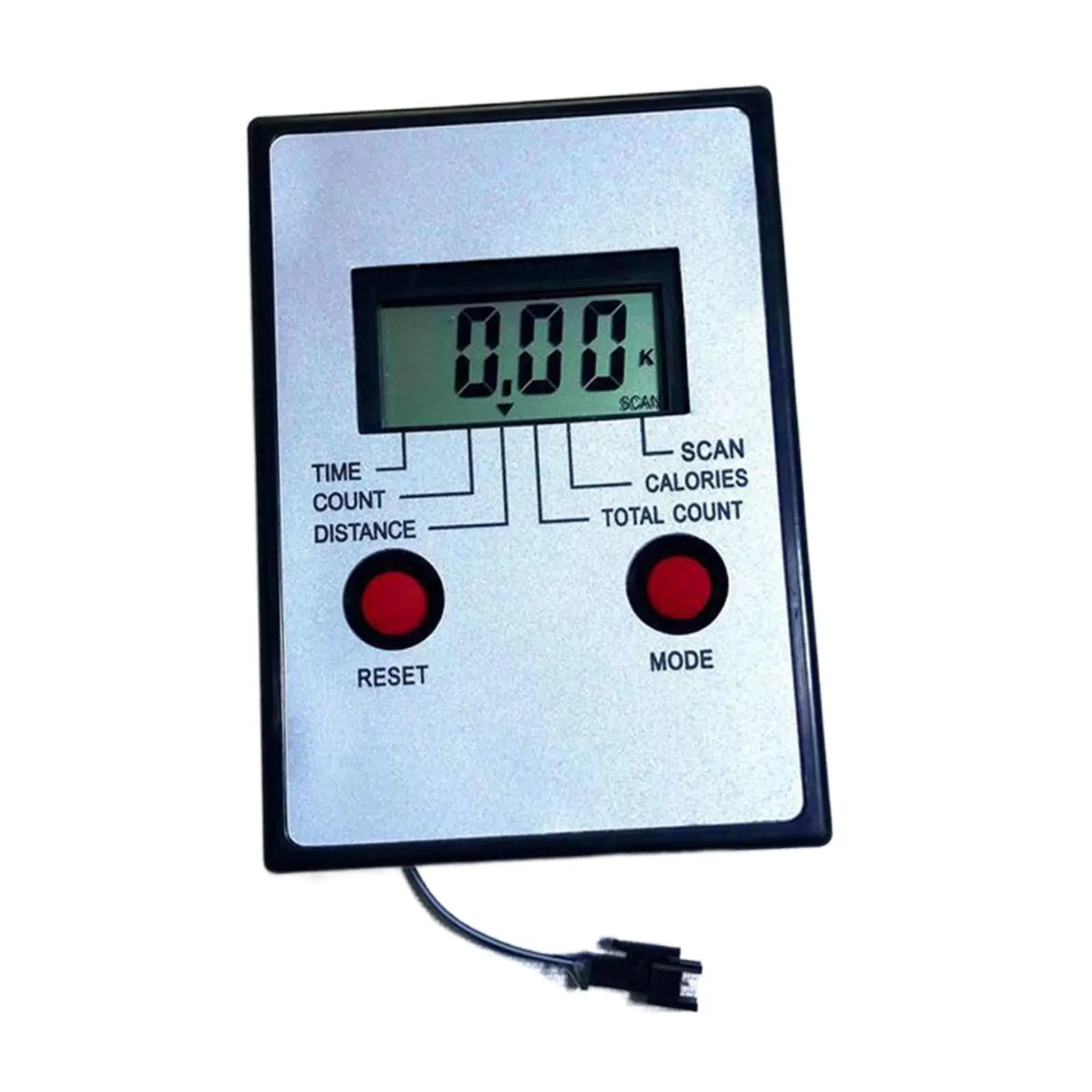 

Multi Function Rowing Machine Counter Sport Pedometer Replacement Digital Monitor Speedometer for Exercise Bike Stationary Bikes