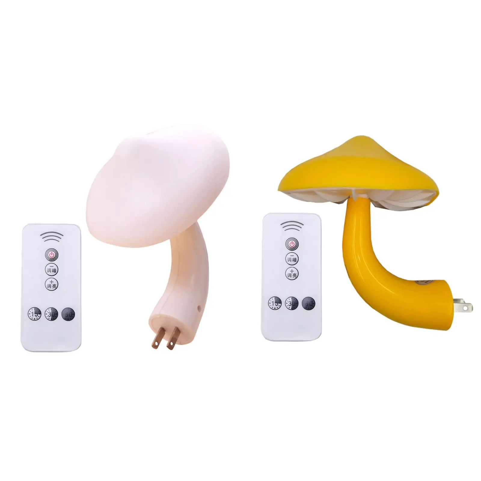 

Mushroom Lamp Plug in Wall Sconce Fixtures Farmhouse Dimmable Hallway LED Night Light, for Kitchen Children Kids Room Boy Girls