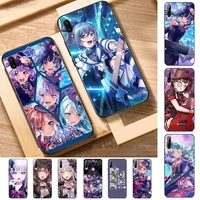 lvtlv anime bang dream phone case for huawei y 6 9 7 5 8s prime 2019 2018 enjoy 7 plus