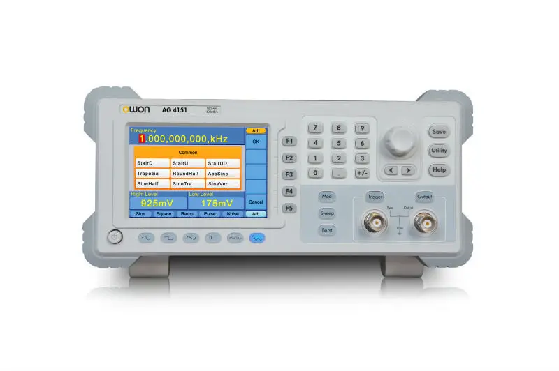 

Owon AG4151 Single150MHZ 400MSa/S 14bits DDS Arbitrary Waveform Generator Function Generator