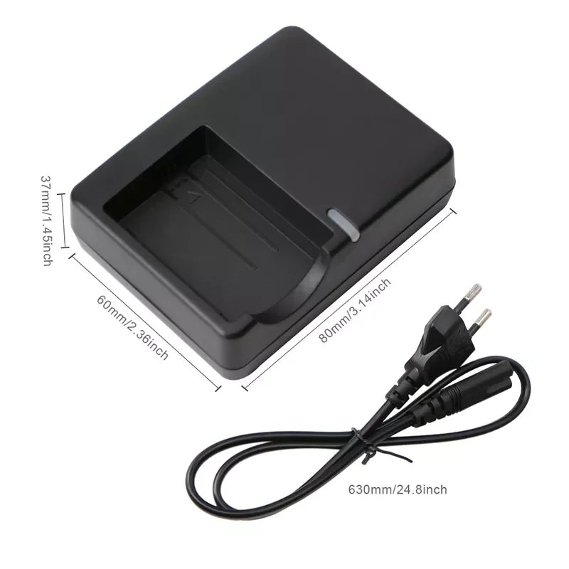 

LC E5E Battery Charger for Canon EOS450D EOS1000D LP E5 Lithium Battery EU Plug