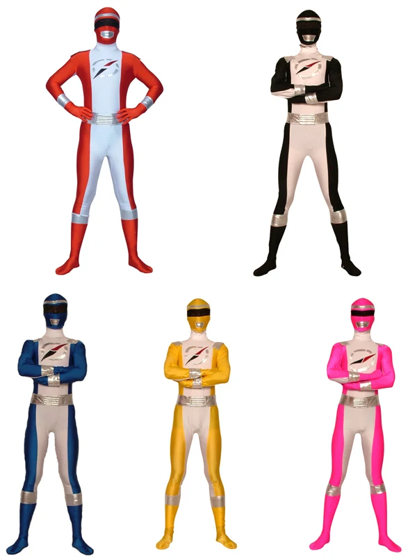 

Костюм Супер Sentai GoGo Sentai Boukenger для детей и рейнджера, косплей для взрослых, красный/розовый/синий/черный/желтый рейнджер, зентай