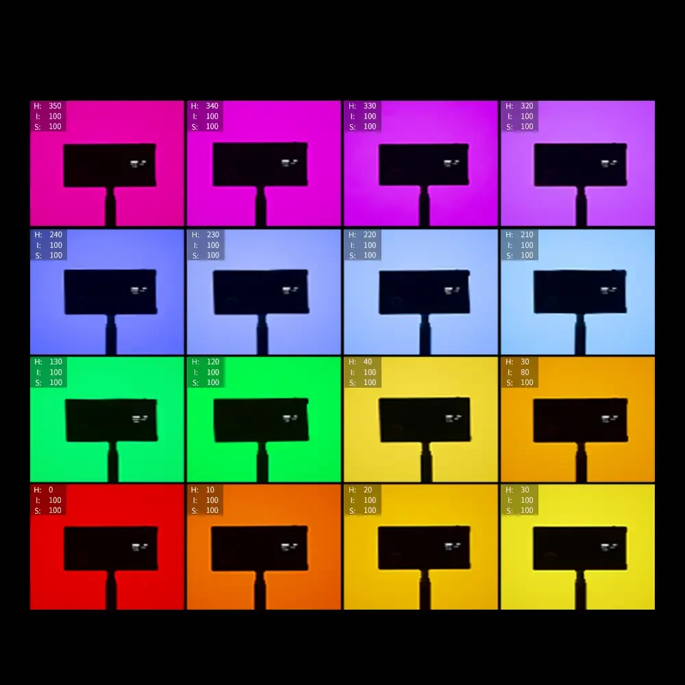 Фото Lishuai HS-P12 Мощный светодиодный карманный светильник RGB мощностью 12 Вт 3200–5600 К с непрерывным временем работы 140 минут №3