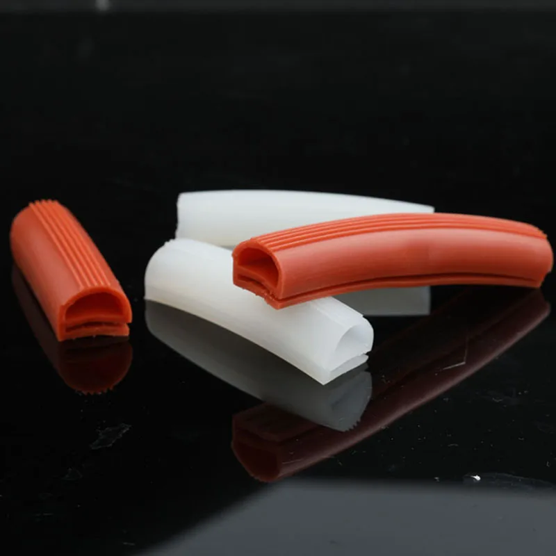 Силиконовая E-образная лента Резиновая уплотнительная Уплотнительная для