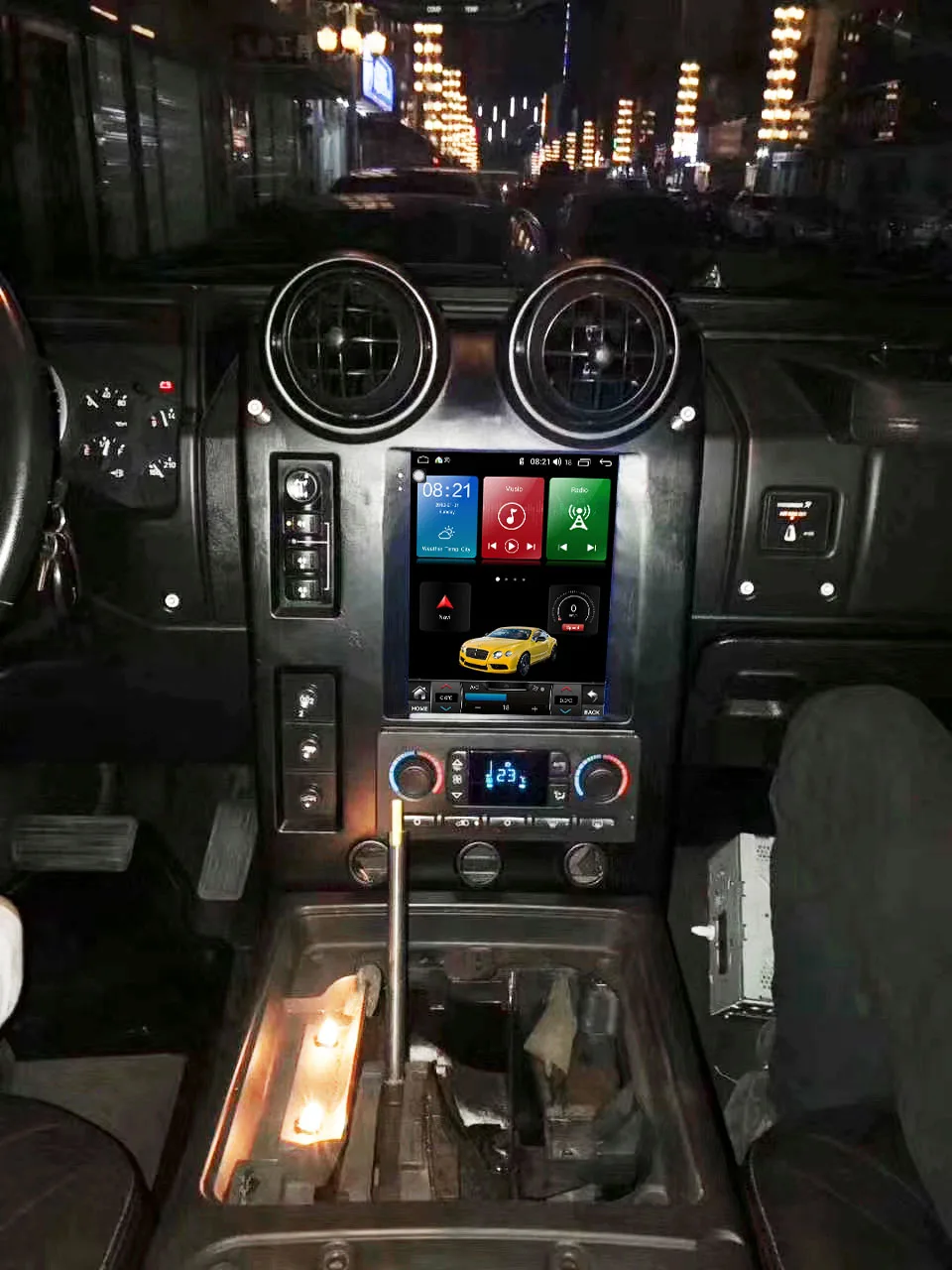 Для Hummer H2 2004-2009 Android мультимедийный DVD-плеер Carplay GPS навигация Сенсорный экран