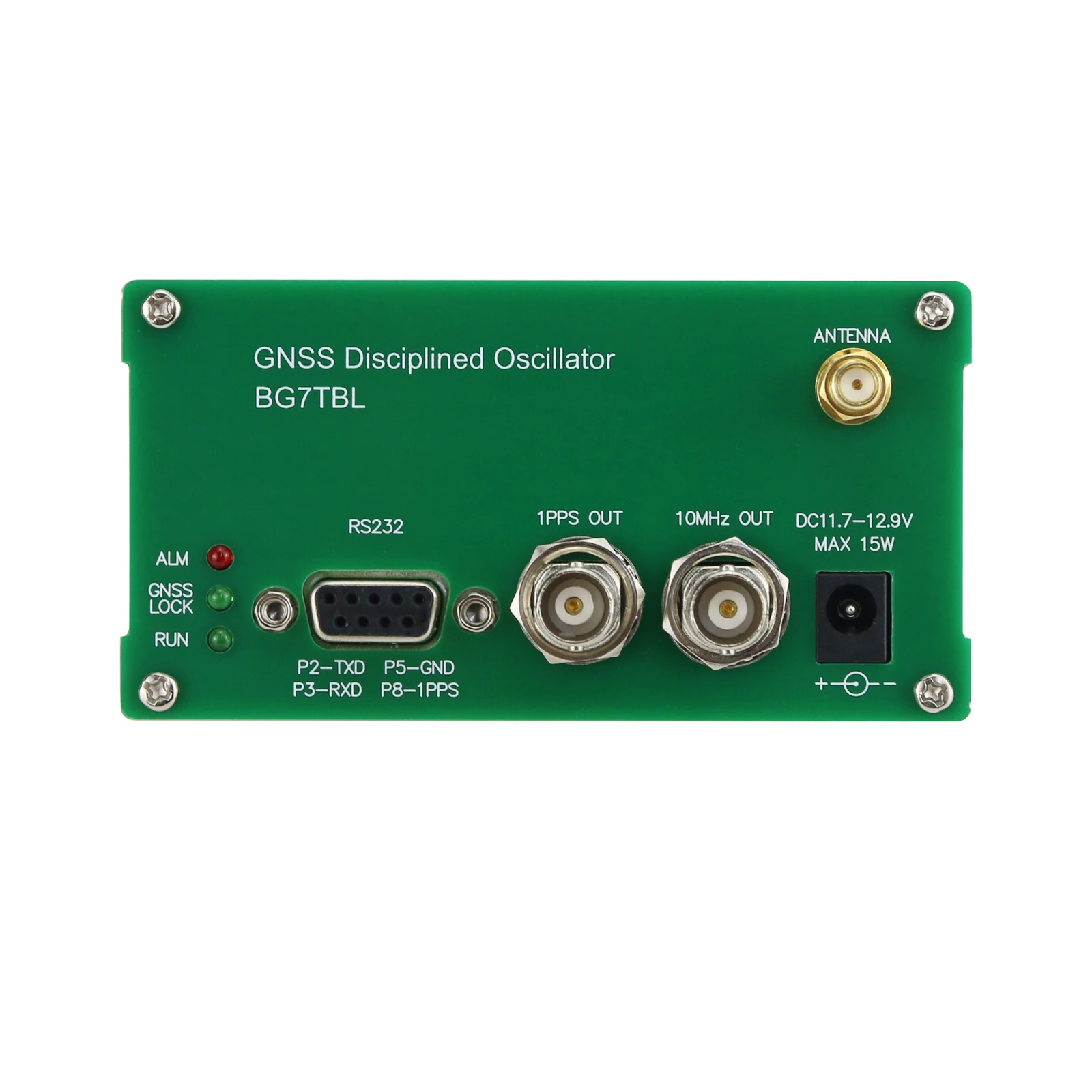 Фото LCD-GNSS GPS-часы 10 МГц GNSS дисциплинированный генератор с ЖК-дисплеем частоты для GPS + GAL/+BDS/+QZSS/+GLO №3