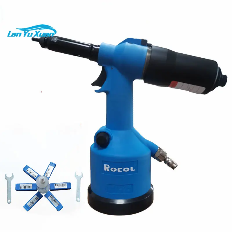 

Professional Factory Air Blind, Rivet Nut Tool Pneumatic Nutsert Tools with Automatic Threaded Mandrel/