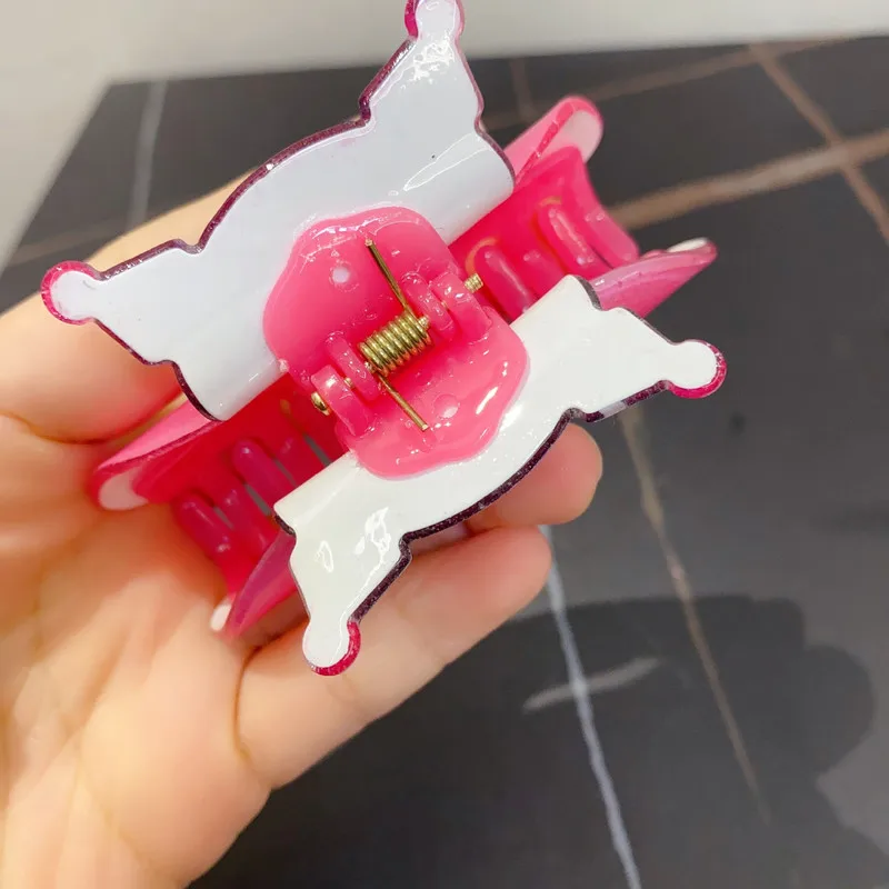 Зажим для волос San Liou акриловый зажим с изображением Нефритовой Гуди большой в