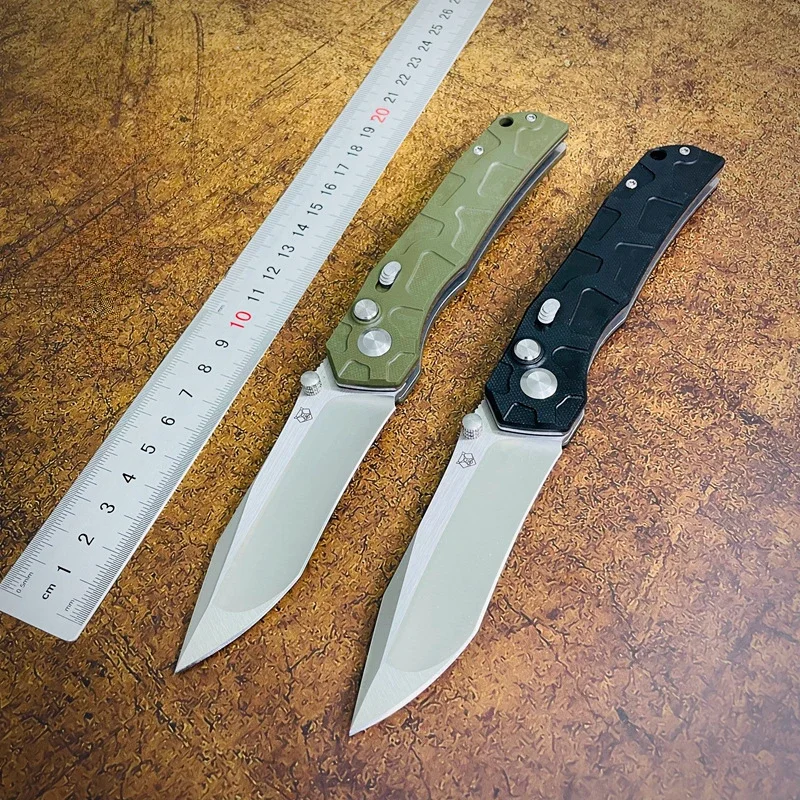 

Carry-on D2 Steel Folding Knife Outdoor Camping High Hardness Self-Defense Multi-Purpose Sharp Flipper Zero Edc Knives Jackknife