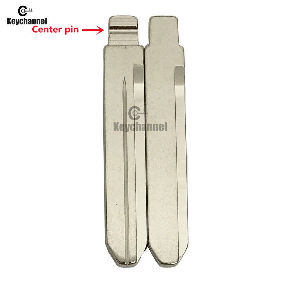 

10 шт./лот, лезвие автомобильного ключа TOY47, центральный боковой штифт, заготовка для ключа для Toyota Flip Remote для KEYDIY KD VVDI Xhorse JMD, слесарный инструмент