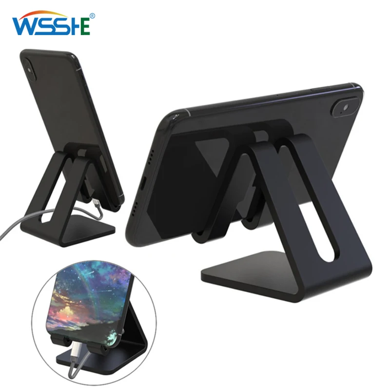 1pcs portable tripod desktop stand table cell phone holder universal mobile phone accessories for iphone samsung xiaomi huawei free global shipping