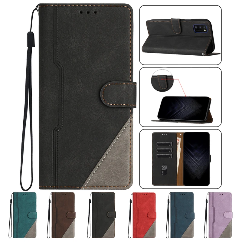 

For Samsung A41 Wallet Leather Flip Case For Samsung Galaxy A41 A 41 A415 SM-A415F/DSN Cover Magnet Card Holder Phone Bags 6.1"