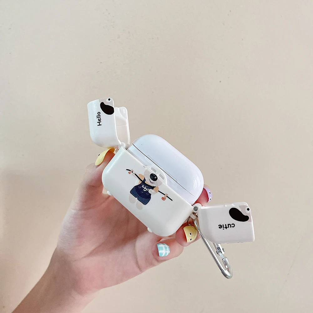 

Беспроводные наушники с цветком тюльпана для Apple AirPods 1 2 3 Airpod Pro