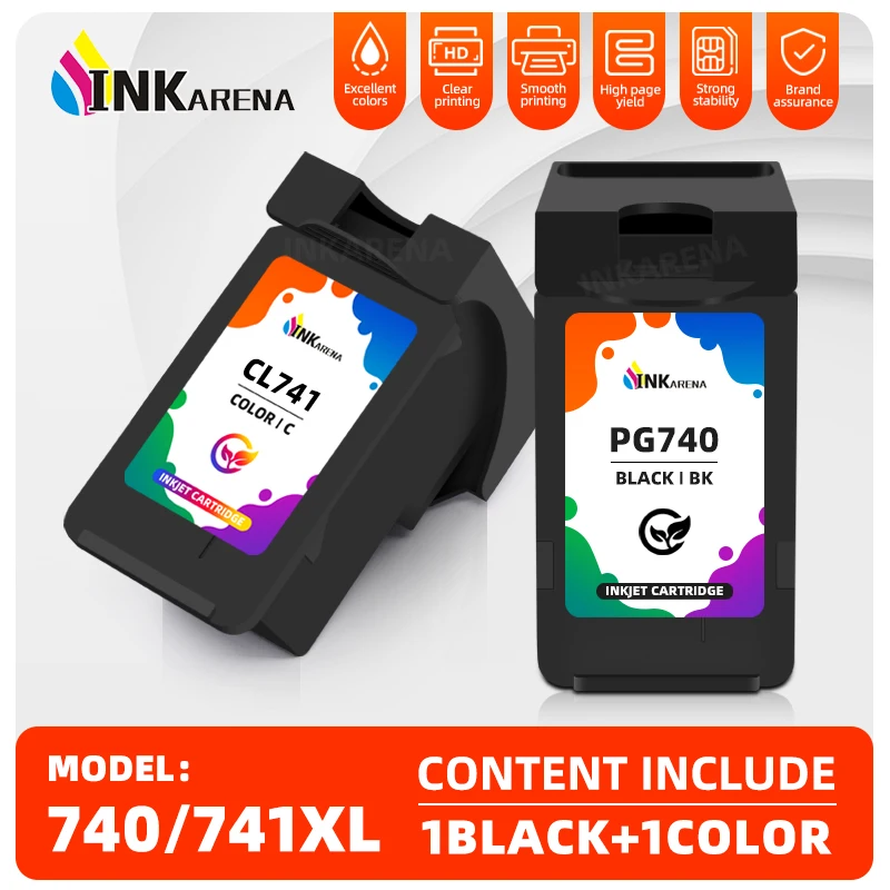 

Картридж для принтера Canon PG 740 CL 741 Pixma MX517 MX437 MX377 MG3170 MG2170