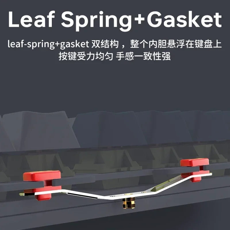 ILovbee B87 Механическая клавиатура Беспроводная 2 4G Bluetooth Трехрежимная