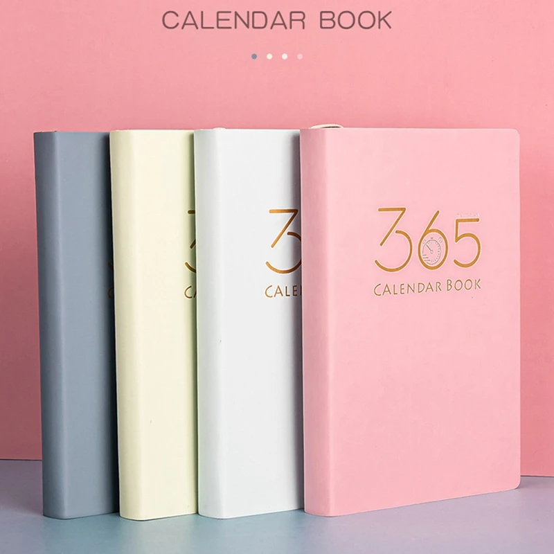 

365 Days Planner Agenda 2022 Notebook Journal A5 Daily Weekly Monthly Plan Schedule Organizer School Office Stationery 200 Pages